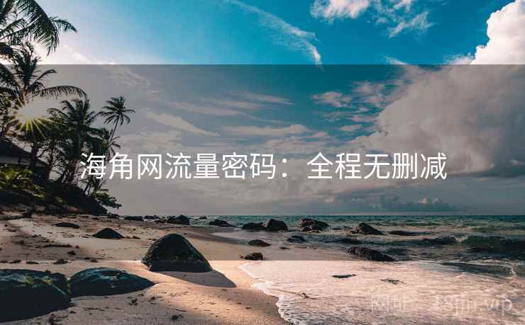 海角网流量密码：全程无删减